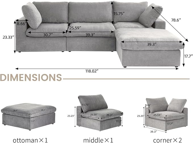 Cloud Modular Sectional Sofa - Image 2