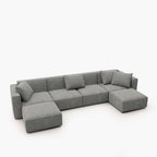 Acanva Luxury Modular Sectional Couch - Image 8