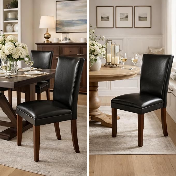 HomePop Parsons Upholstered Accent Dining Chair - Image 4