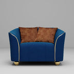 1-Piece Luxury Velvet Sofa Set for Living Room, Elegant Design Couch Set - Image 2