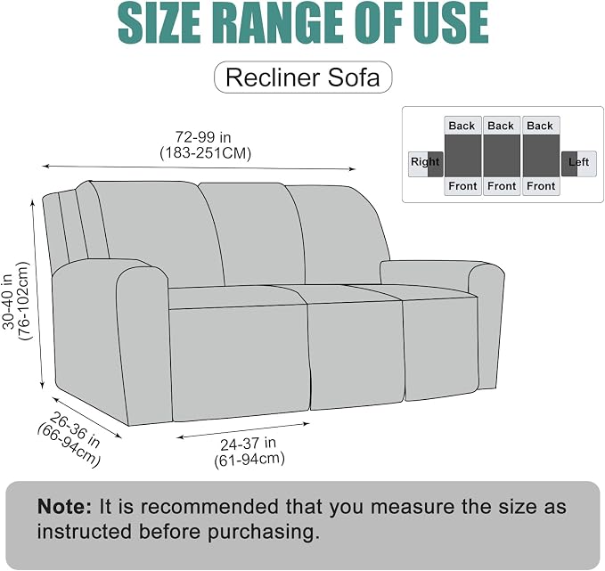 Genina Recliner Sofa Covers - Image 5
