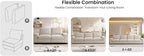 TEKAMON Middle Seat with Storage, Modular Sofa Couch - Image 3