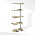 Furinno Turn-N-Tube Book Shelf, 5-Tier Bookshelf, Bookcase - Image 4