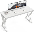 LITTLE TREE 55 Inch Large Simple Industrial Computer Desk Study Writing Table by LITTLETREE