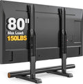 Universal TV Stand Mount for 24-80 inch Flat or Curved TVs, Height Adjustable by TAVRFurniture