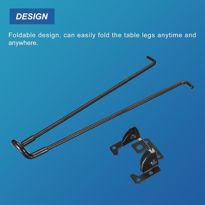 uxcell Folding Table Legs - Image 3