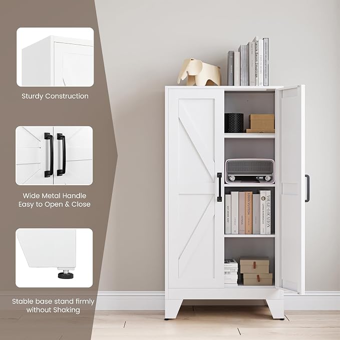 Yizosh Metal Storage Cabinet - Image 6