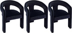 VESCASA Velvet Barrel Dining Chair by VESCASA
