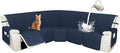 Arfntevss Recliner Sectional Couch Covers 1OO% Waterproof L Shape Sofa Cover by Arfntevss
