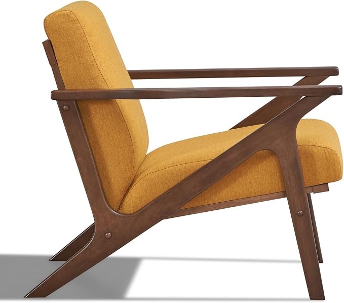 Zola Mid Century Modern Accent Chair Arm Chair: The Perfect Reading, Living Room - Image 3