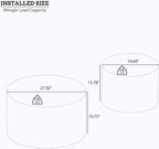 Nesting Coffee Table Set of 2 - Image 2