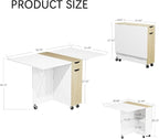 3imothrix Folding Dining Table, Small Dining Table, Space Saving Dining Table - Image 4