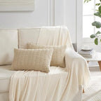 Fancy Homi 4 Packs Decorative Throw Pillow Covers - Image 6
