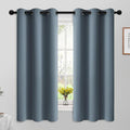 Yakamok Room Darkening Curtains 42x63 inch Length Stone Blue-Living Room | 2 by Yakamok