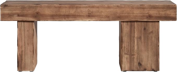 Thickened Solid Wood Bench, Heavy Duty Dining Bench - Image 9