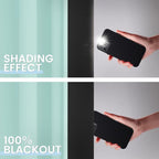 SimpleHome Aqua 100% Blackout Curtains Room Darkening Living Room 96 Inch | - Image 4