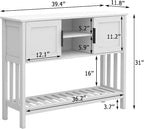 TaoHFE White Console Table - Image 2