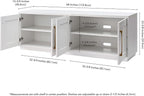 Henn&Hart Tillman Rectangular TV Stand - Image 3