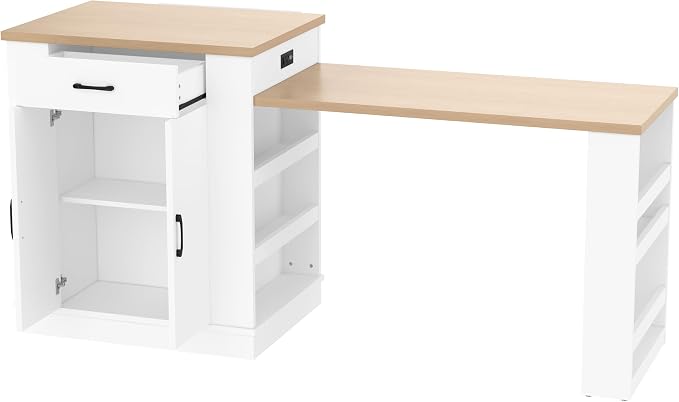 Modern Extendable Dining Table - Image 6