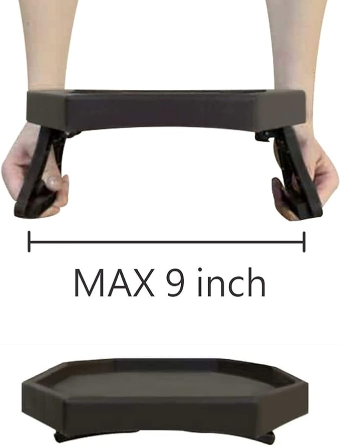 Sofa Arm Clip Table, Armrest Tray Table, Drinks/Remote Control/Snacks Holder … - Image 6