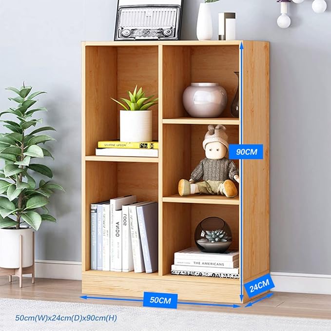 IOTXY Open Shelf Low Bookcase - Image 2