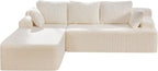 Modular Sectional Sofa Couches L-Shape Couch 3 Seat Modular Sofa Memory Foam - Image 8