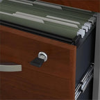 Bush Business Furniture Echo 3 Drawer Mobile File Cabinet in Modern Gray - Image 6