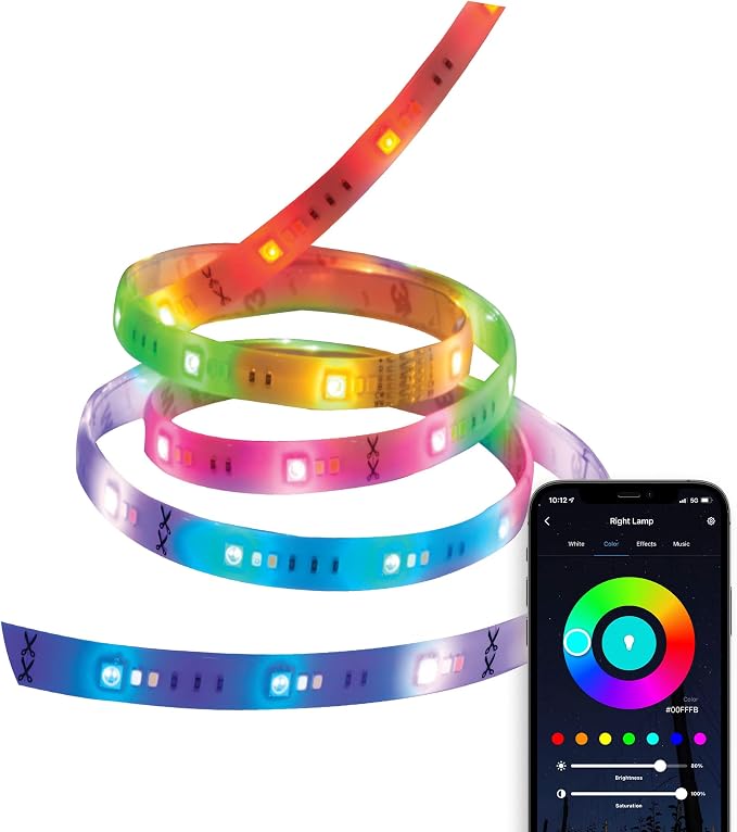 Satco S11264 Starfish 3-Foot Indoor Extension WiFi Smart LED Color-Changing by Nuvo