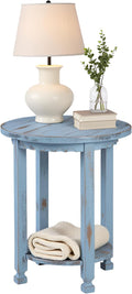 Alaterre Furniture Country Cottage Rustic Farmhouse Nightstand – 20-Inch Side by AlaterreFurniture