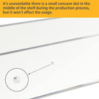 Weiai Clear Acrylic Shelves 12 Inch, Floating Wall Mounted Shelf - Image 6