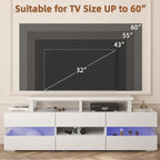 YAOHUOO 45" Large TV Riser for 32-60 inch TV, TV Riser Stand Shelf - Image 3