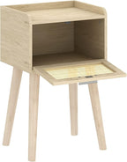 LAATOOREE Nightstand Set of 2, Small Bedside Table, End Table - Image 8