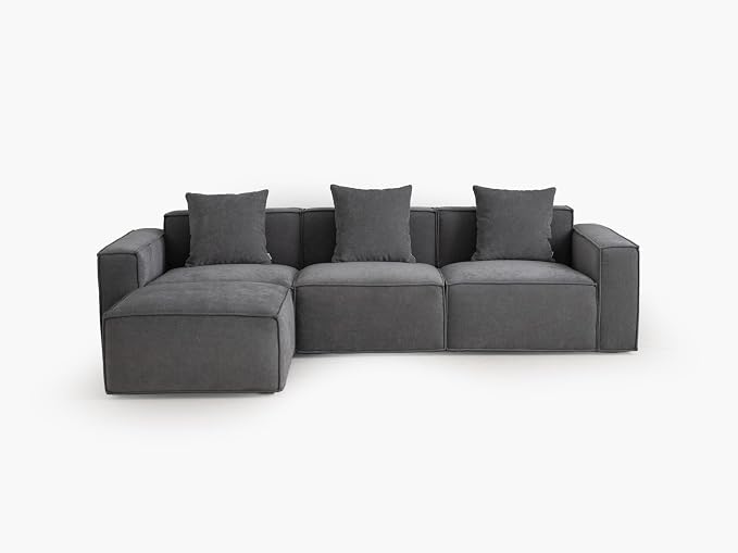 Acanva Luxury Modular Sectional Living Room Sofa Set, Modern Minimalist Style - Image 6