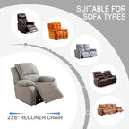 Genina Waterproof Recliner Chair Covers, Recliner Cover - Image 5