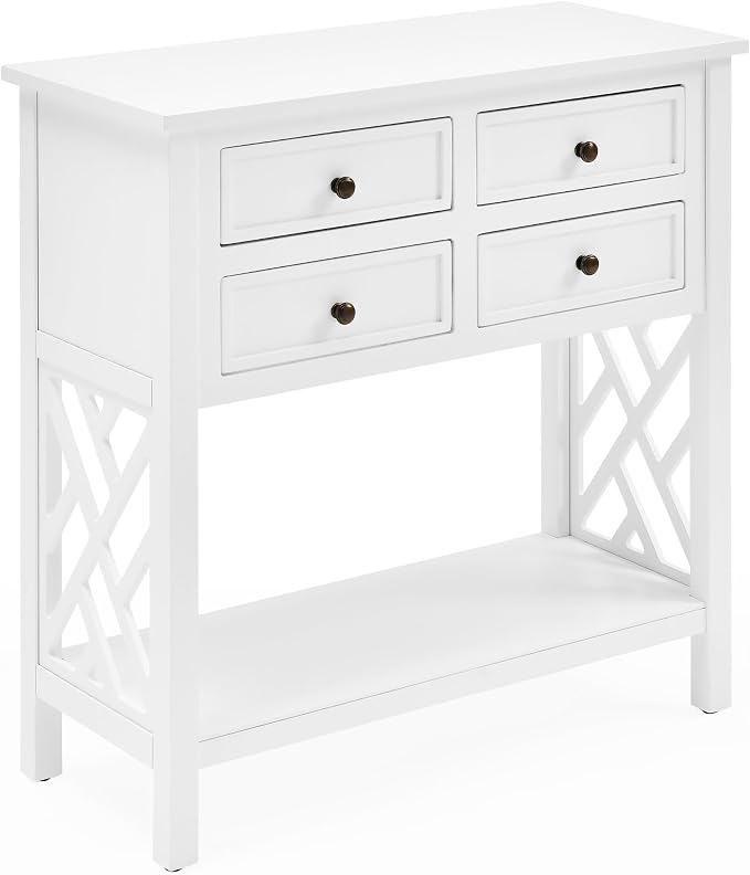 Alaterre Furniture Coventry 32" Wood Entryway Console Table - Image 9