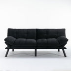 GDFStudio Hayezc Loveseat Sofa, Convertible Sofa Bed, 2-in-1 Folding Modern - Image 5