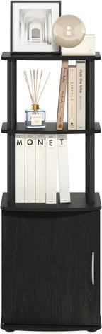 Furinno Turn-N-Tube Tall TV Entertainment Side Table Display Rack - Image 3