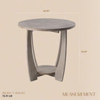 COZAYH Rustic Farmhouse End Table - Image 3