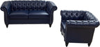 QHITTY 2 Piece Living Room Set, Sectional Chesterfield Sofa Chair Contemporary - Image 9