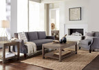 Modus Furniture Craster Reclaimed Wood Console Table, Smokey Taupe - Image 3