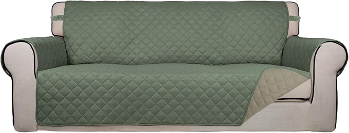 PureFit Reversible Quilted Sofa Cover Dog Couch Covers by PureFit