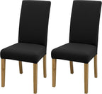 BIETYONE Stretch Dining Chair Covers Set of 2, Soft Removable Washable Kitchen by BIETYONE