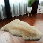LLB Genuine Sheepskin Area Rug Wool Rug Fur Carpet Fluffy Shaggy Fur Rug - Image 2