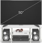 Furinno Turn-S-Tube TV Stand, 3-Tier No Tools 3D Entertainment Center - Image 6