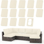 Waterproof Outdoor Cushion Covers, Stretch Patio Slipcovers | UV Resistant by hyha