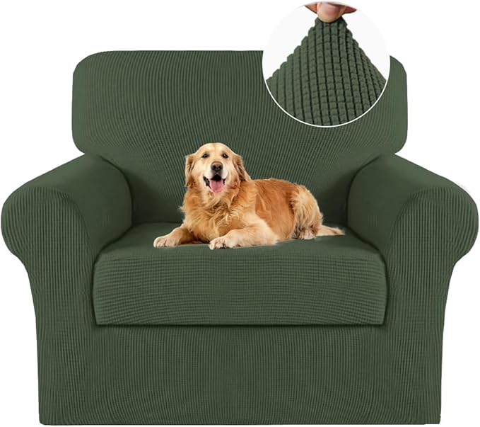 Turquoize 2 Piece Chair Covers Chair Slipcovers by Turquoize