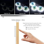 AIMENGTE Cabinet Light 12V COB LED Strip Lights, 6-in-1 Penetrable Touch Dimming - Image 5