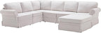 109.4" Fabric Upholstered Modular Sofa Collection, Modular Customizable - Image 4