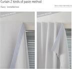 Portable Light Blocking Curtains Self-Stick Design, Removable Adhesive Window - Image 6