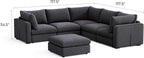 LINSY HOME Oversized Modular Sectional Sofa, Rubik V Modern Sectional Couch Set - Image 2